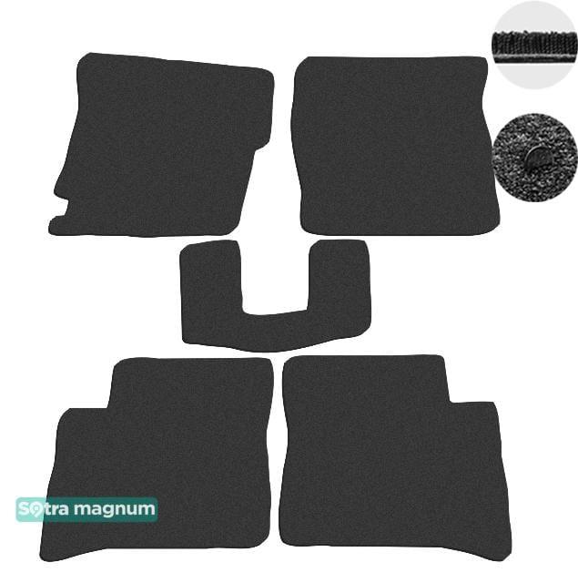 Sotra 06842-MG15-BLACK Interior mats Sotra two-layer black for Chery Jaggi / qq6 (2006-2013), set 06842MG15BLACK: Buy near me in Poland at 2407.PL - Good price!