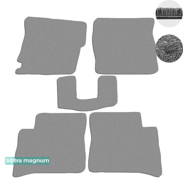 Sotra 06842-MG20-GREY Interior mats Sotra two-layer gray for Chery Jaggi / qq6 (2006-2013), set 06842MG20GREY: Buy near me in Poland at 2407.PL - Good price!