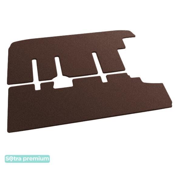 Sotra 06845-CH-CHOCO Interior mats Sotra two-layer brown for Opel Vivaro (2001-2014), set 06845CHCHOCO: Buy near me in Poland at 2407.PL - Good price!