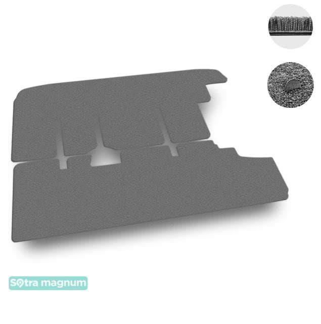 Sotra 06845-MG20-GREY Interior mats Sotra two-layer gray for Opel Vivaro (2001-2014), set 06845MG20GREY: Buy near me in Poland at 2407.PL - Good price!