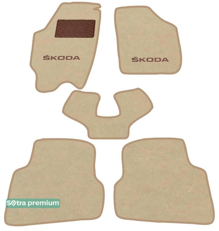Sotra 06861-CH-BEIGE Innenmatten Sotra zwei Schichten beige zum Skoda Fabia (2007-2014), einstellen 06861CHBEIGE: Kaufen Sie zu einem guten Preis in Polen bei 2407.PL!
