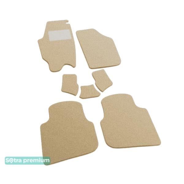 Sotra 06863-CH-BEIGE Interior mats Sotra two-layer beige for Skoda Roomster (2006-2015), set 06863CHBEIGE: Buy near me in Poland at 2407.PL - Good price!