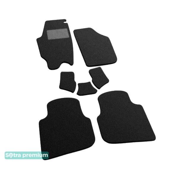 Sotra 06863-CH-BLACK Interior mats Sotra two-layer black for Skoda Roomster (2006-2015), set 06863CHBLACK: Buy near me in Poland at 2407.PL - Good price!