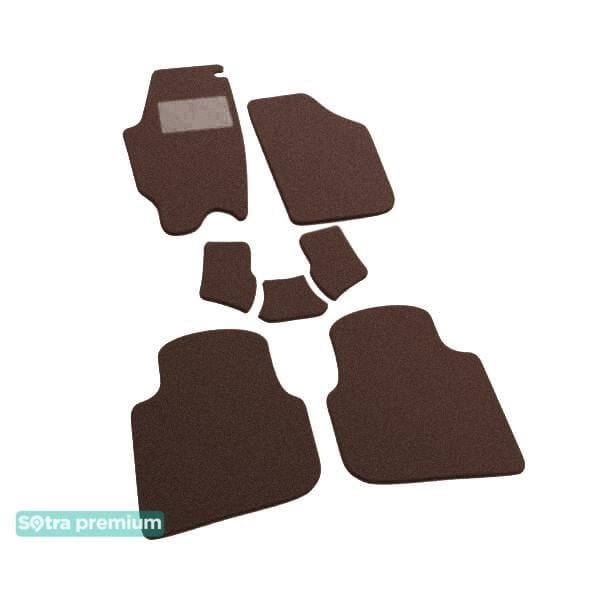 Sotra 06863-CH-CHOCO Interior mats Sotra two-layer brown for Skoda Roomster (2006-2015), set 06863CHCHOCO: Buy near me at 2407.PL in Poland at an Affordable price!