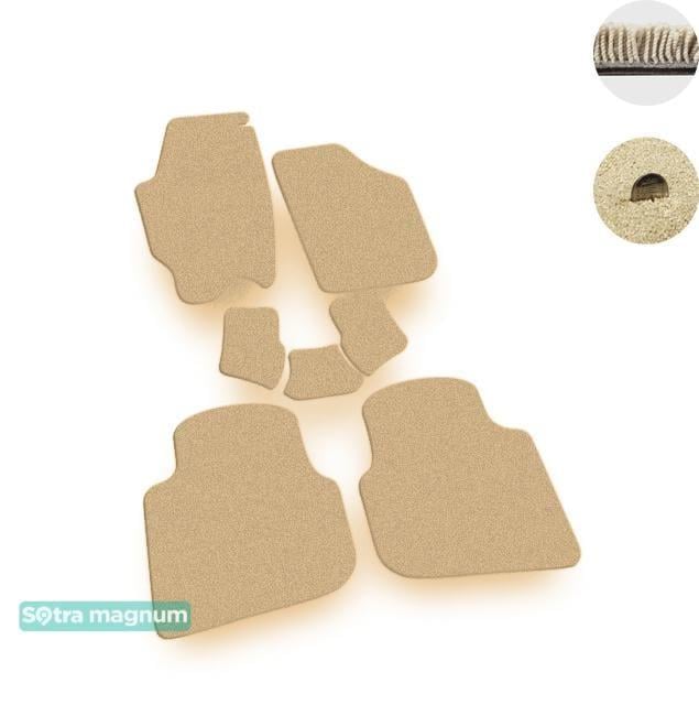 Sotra 06863-MG20-BEIGE Interior mats Sotra two-layer beige for Skoda Roomster (2006-2015), set 06863MG20BEIGE: Buy near me in Poland at 2407.PL - Good price!