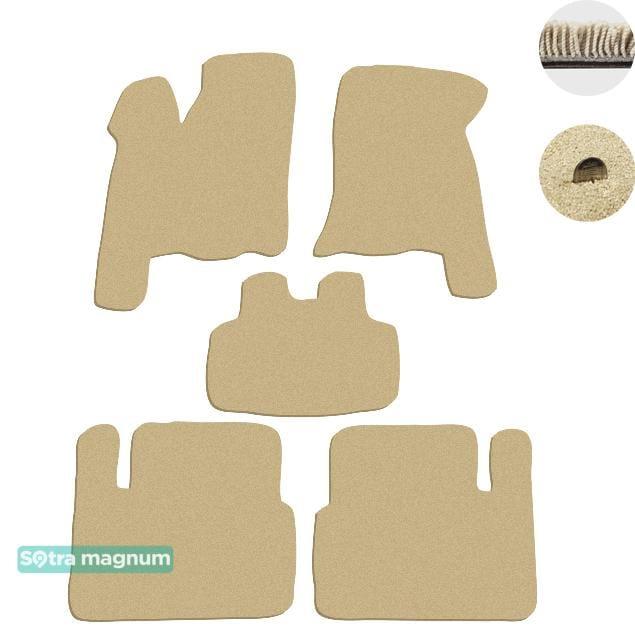 Sotra 06865-MG20-BEIGE Interior mats Sotra two-layer beige for VAZ (Lada) 2110 / 2111 / 2112 (1996-2011), set 06865MG20BEIGE: Buy near me in Poland at 2407.PL - Good price!