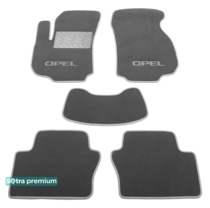Sotra 06872-CH-GREY Interior mats Sotra two-layer gray for Opel Zafira b (2005-2014), set 06872CHGREY: Buy near me at 2407.PL in Poland at an Affordable price!