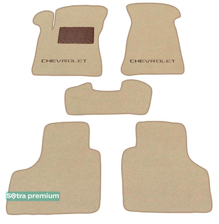 Sotra 06891-CH-BEIGE Interior mats Sotra two-layer beige for Chevrolet Niva 2123 (2002-), set 06891CHBEIGE: Buy near me at 2407.PL in Poland at an Affordable price!