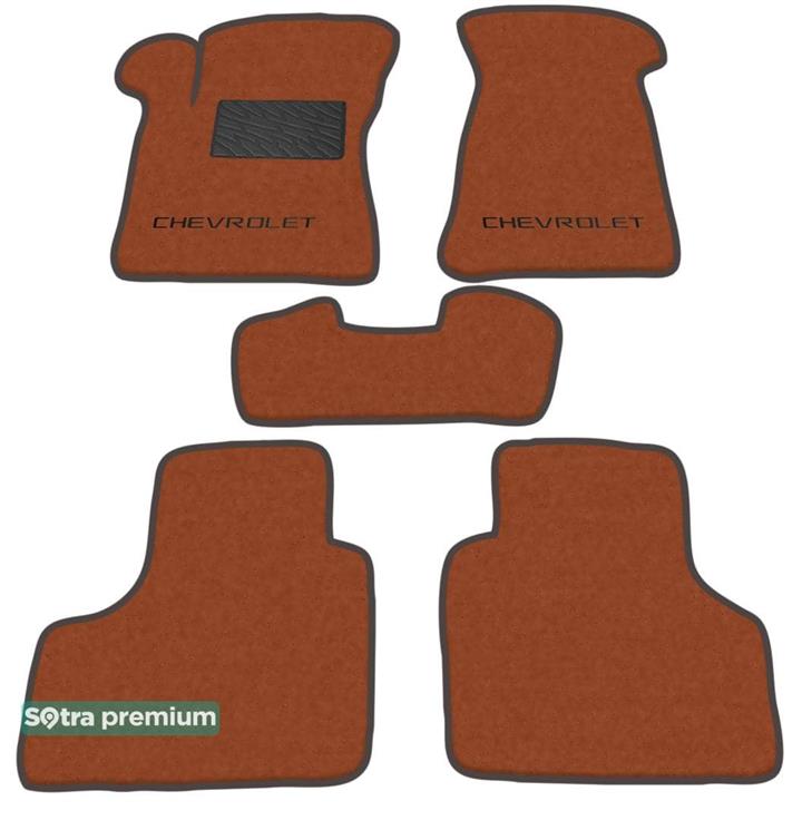 Sotra 06891-CH-TERRA Interior mats Sotra two-layer terracotta for Chevrolet Niva 2123 (2002-), set 06891CHTERRA: Buy near me in Poland at 2407.PL - Good price!