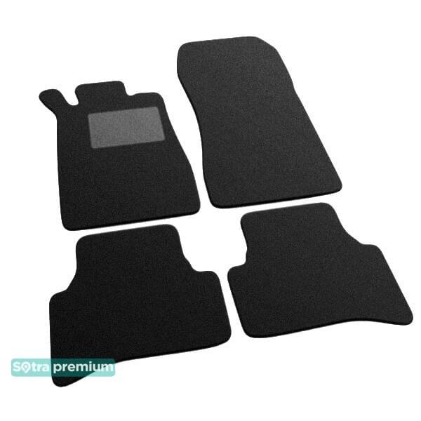 Sotra 06901-CH-BLACK Interior mats Sotra two-layer black for Mercedes Clk-class (1997-2003), set 06901CHBLACK: Buy near me in Poland at 2407.PL - Good price!