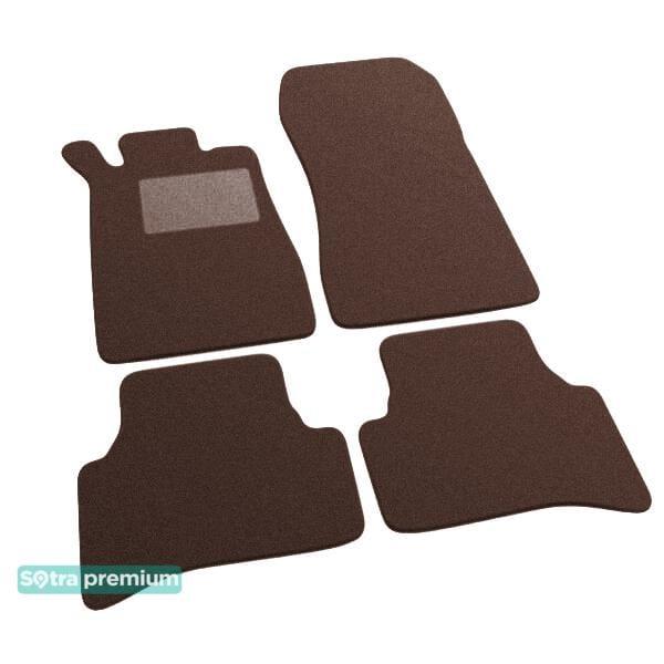 Sotra 06901-CH-CHOCO Interior mats Sotra two-layer brown for Mercedes Clk-class (1997-2003), set 06901CHCHOCO: Buy near me in Poland at 2407.PL - Good price!