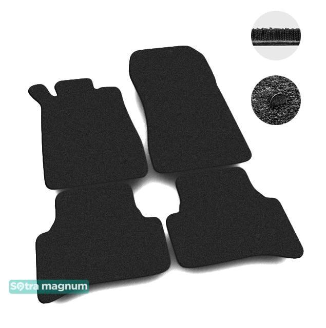 Sotra 06901-MG15-BLACK Interior mats Sotra two-layer black for Mercedes Clk-class (1997-2003), set 06901MG15BLACK: Buy near me in Poland at 2407.PL - Good price!
