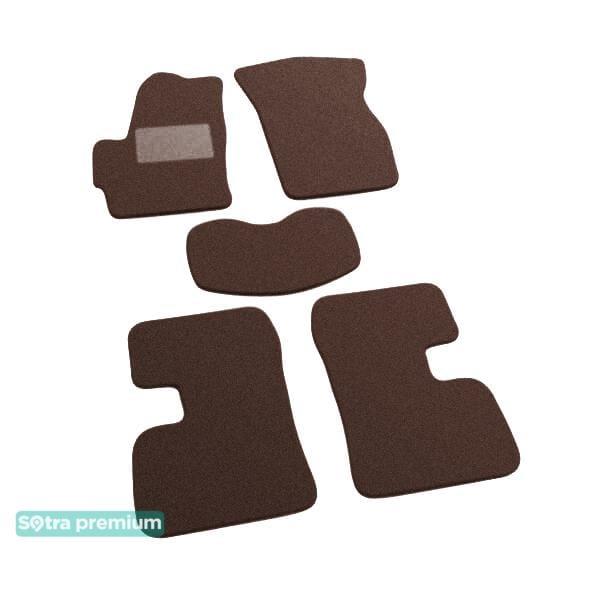 Sotra 06903-CH-CHOCO Interior mats Sotra two-layer brown for Chery Kimo / a1 (2007-2015), set 06903CHCHOCO: Buy near me in Poland at 2407.PL - Good price!