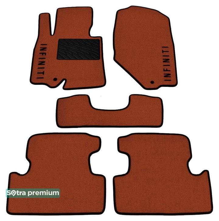 Sotra 06908-CH-TERRA Interior mats Sotra two-layer terracotta for Infiniti Ex / qx50 (2008-), set 06908CHTERRA: Buy near me in Poland at 2407.PL - Good price!