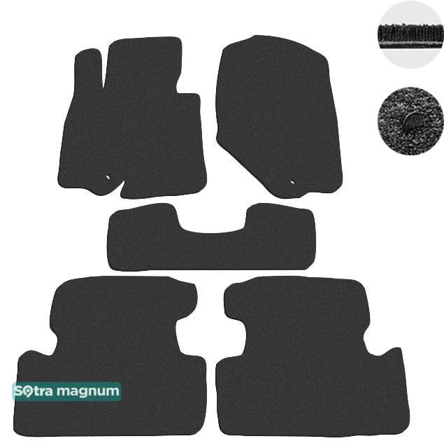 Sotra 06908-MG15-BLACK Interior mats Sotra two-layer black for Infiniti Ex / qx50 (2008-), set 06908MG15BLACK: Buy near me in Poland at 2407.PL - Good price!