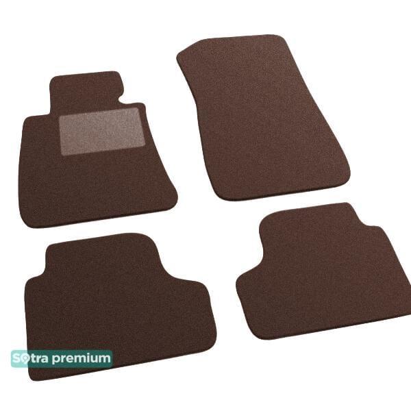 Sotra 06917-CH-CHOCO Interior mats Sotra two-layer brown for BMW 3-series coupe (2006-2011), set 06917CHCHOCO: Buy near me in Poland at 2407.PL - Good price!