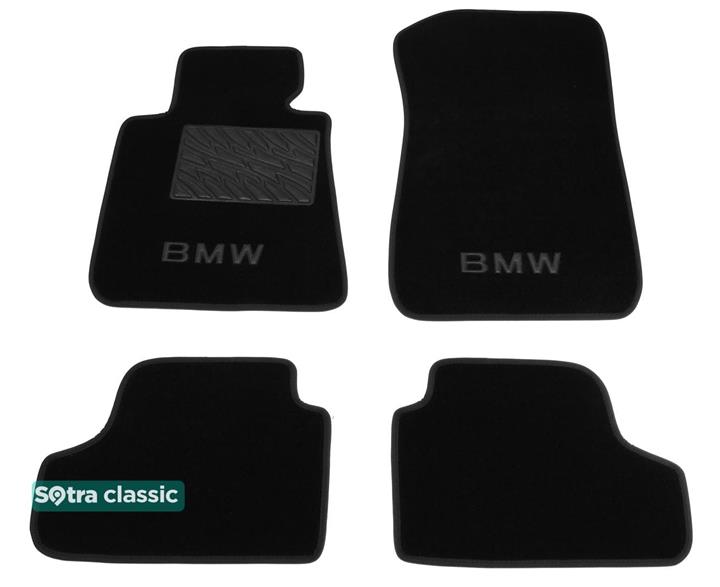 Sotra 06917-GD-BLACK Interior mats Sotra two-layer black for BMW 3-series coupe (2006-2011), set 06917GDBLACK: Buy near me in Poland at 2407.PL - Good price!