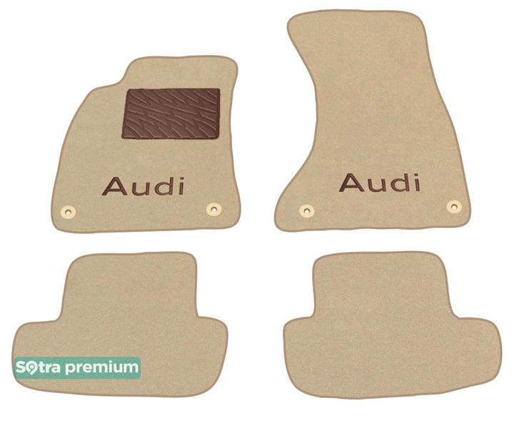 Sotra 06920-CH-BEIGE Interior mats Sotra two-layer beige for Audi A5/s5 (2007-2016), set 06920CHBEIGE: Buy near me in Poland at 2407.PL - Good price!