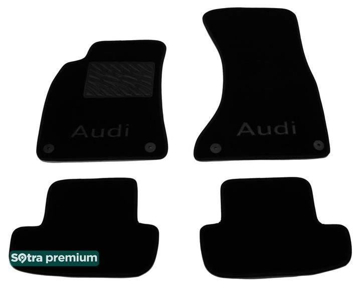 Sotra 06920-CH-BLACK Interior mats Sotra two-layer black for Audi A5/s5 (2007-2016), set 06920CHBLACK: Buy near me at 2407.PL in Poland at an Affordable price!