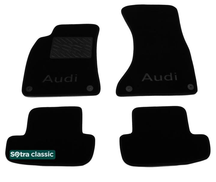 Sotra 06920-GD-BLACK Interior mats Sotra two-layer black for Audi A5/s5 (2007-2016), set 06920GDBLACK: Buy near me at 2407.PL in Poland at an Affordable price!