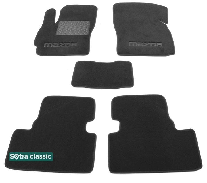 Sotra 06925-GD-GREY Interior mats Sotra two-layer gray for Mazda 5 (2005-2010), set 06925GDGREY: Buy near me in Poland at 2407.PL - Good price!