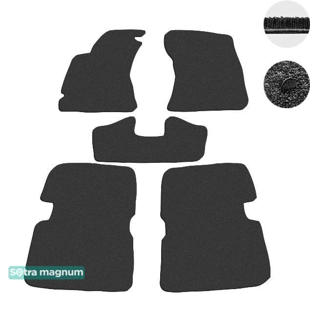 Sotra 06941-MG15-BLACK Interior mats Sotra two-layer black for Subaru Forester (2008-2013), set 06941MG15BLACK: Buy near me in Poland at 2407.PL - Good price!