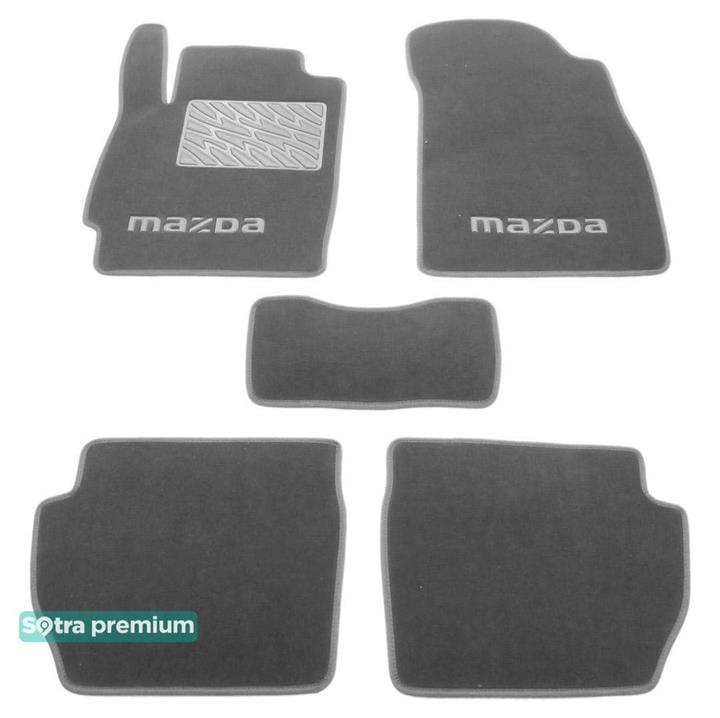 Sotra 06952-CH-GREY Interior mats Sotra two-layer gray for Mazda 2 (2007-2014), set 06952CHGREY: Buy near me in Poland at 2407.PL - Good price!