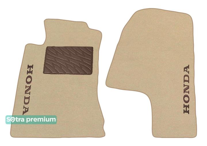 Sotra 06963-CH-BEIGE Interior mats Sotra two-layer beige for Honda S2000 (2003-2009), set 06963CHBEIGE: Buy near me in Poland at 2407.PL - Good price!