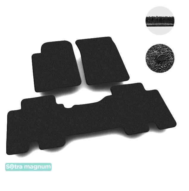 Sotra 06964-MG15-BLACK Interior mats Sotra two-layer black for Ssang yong Actyon (2006-2011), set 06964MG15BLACK: Buy near me in Poland at 2407.PL - Good price!