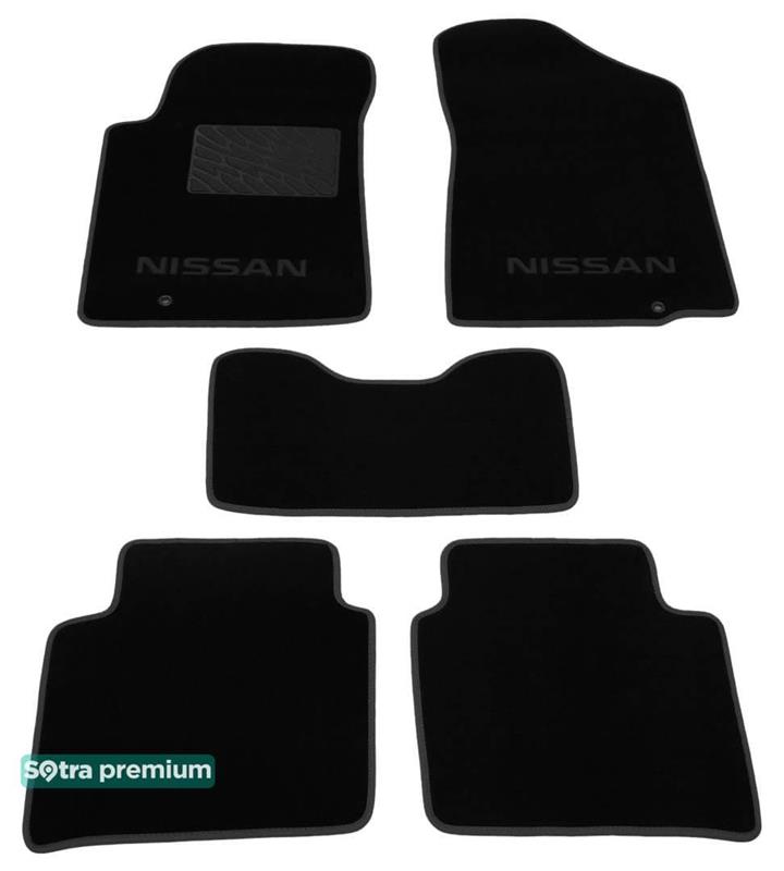Sotra 06966-CH-BLACK Innenmatten Sotra zwei Schichten schwarz zum Nissan Teana (2008-2014), einstellen 06966CHBLACK: Kaufen Sie zu einem guten Preis in Polen bei 2407.PL!