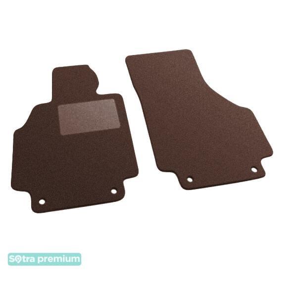 Sotra 06967-CH-CHOCO Interior mats Sotra two-layer brown for Audi R8 (2007-2015), set 06967CHCHOCO: Buy near me in Poland at 2407.PL - Good price!