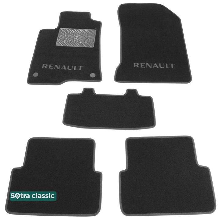 Sotra 06968-GD-GREY Interior mats Sotra two-layer gray for Renault Laguna (2007-2015), set 06968GDGREY: Buy near me in Poland at 2407.PL - Good price!