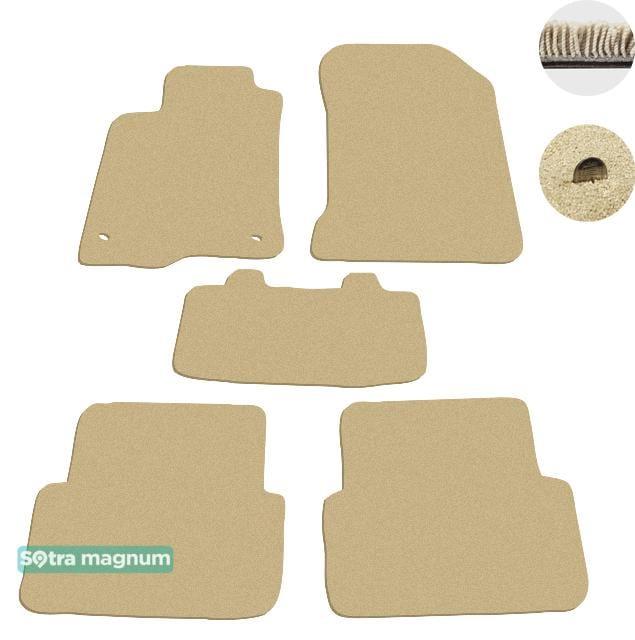 Sotra 06968-MG20-BEIGE Interior mats Sotra two-layer beige for Renault Laguna (2007-2015), set 06968MG20BEIGE: Buy near me in Poland at 2407.PL - Good price!