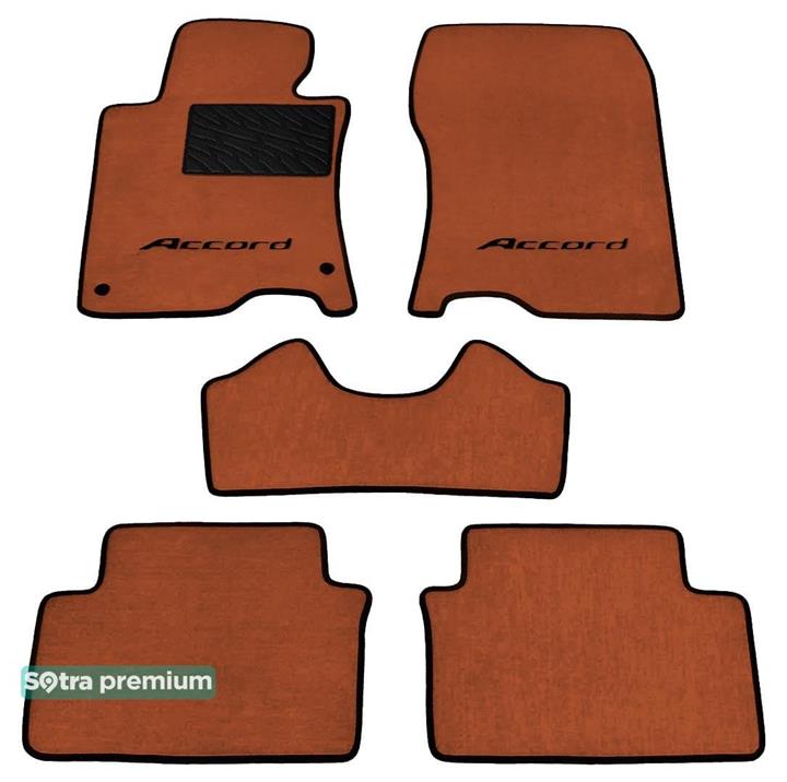 Sotra 06970-CH-TERRA Interior mats Sotra two-layer terracotta for Honda Accord eu (2008-2015), set 06970CHTERRA: Buy near me at 2407.PL in Poland at an Affordable price!