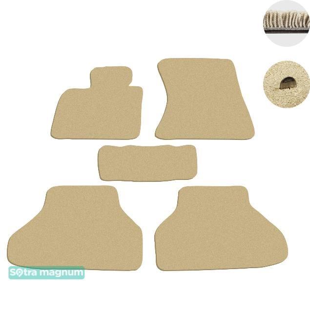Sotra 06973-MG20-BEIGE Interior mats Sotra two-layer beige for BMW X6 (2008-2014), set 06973MG20BEIGE: Buy near me in Poland at 2407.PL - Good price!