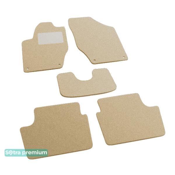 Sotra 06987-CH-BEIGE Interior mats Sotra two-layer beige for Citroen C4 (2004-2010), set 06987CHBEIGE: Buy near me in Poland at 2407.PL - Good price!