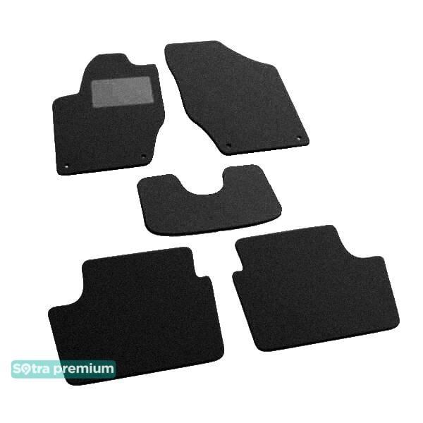 Sotra 06987-CH-BLACK Interior mats Sotra two-layer black for Citroen C4 (2004-2010), set 06987CHBLACK: Buy near me at 2407.PL in Poland at an Affordable price!