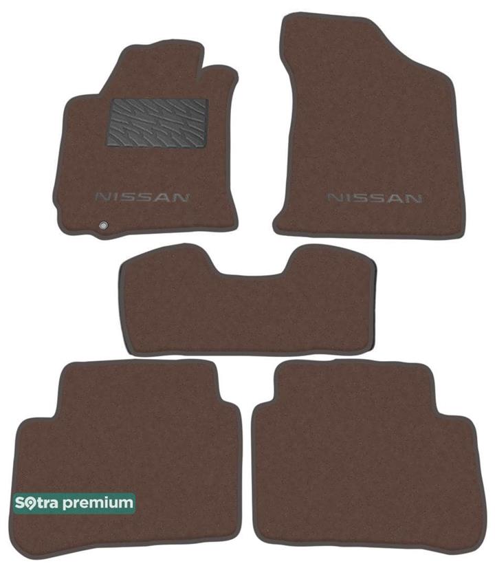 Sotra 07015-CH-CHOCO Коврики салона Sotra двухслойные коричневые для Nissan Altima (2007-2012), комплект 07015CHCHOCO: Отличная цена - Купить в Польше на 2407.PL!