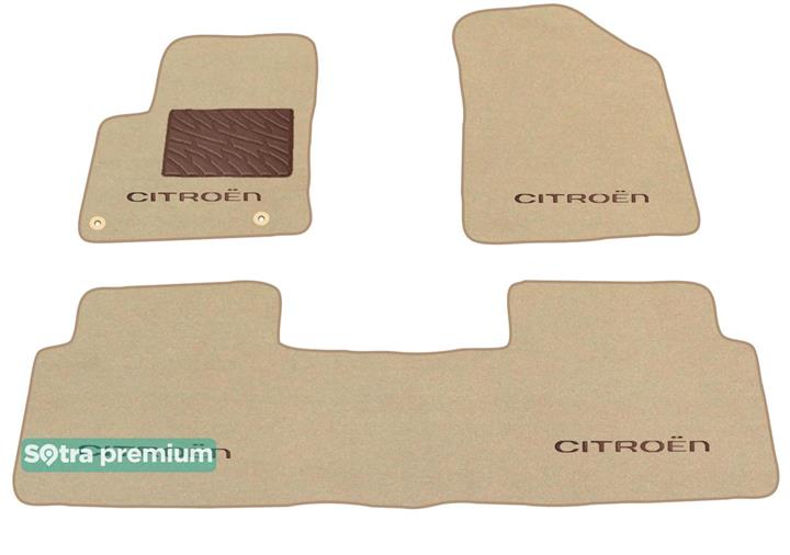 Sotra 07019-CH-BEIGE Interior mats Sotra two-layer beige for Citroen C5 (2008-), set 07019CHBEIGE: Buy near me in Poland at 2407.PL - Good price!