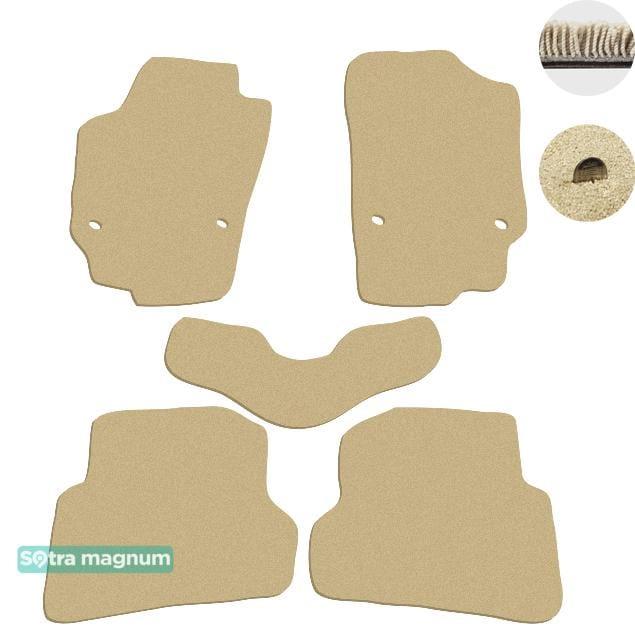 Sotra 07032-MG20-BEIGE Interior mats Sotra two-layer beige for Seat Ibiza (2008-2016), set 07032MG20BEIGE: Buy near me in Poland at 2407.PL - Good price!