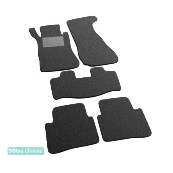 Sotra 07033-GD-GREY Interior mats Sotra two-layer gray for Mercedes C-class (2000-2006), set 07033GDGREY: Buy near me in Poland at 2407.PL - Good price!