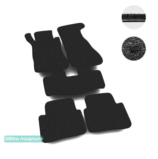 Sotra 07033-MG15-BLACK Interior mats Sotra two-layer black for Mercedes C-class (2000-2006), set 07033MG15BLACK: Buy near me in Poland at 2407.PL - Good price!