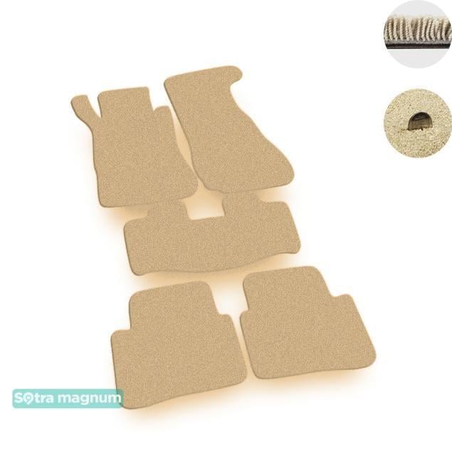 Sotra 07033-MG20-BEIGE Interior mats Sotra two-layer beige for Mercedes C-class (2000-2006), set 07033MG20BEIGE: Buy near me in Poland at 2407.PL - Good price!