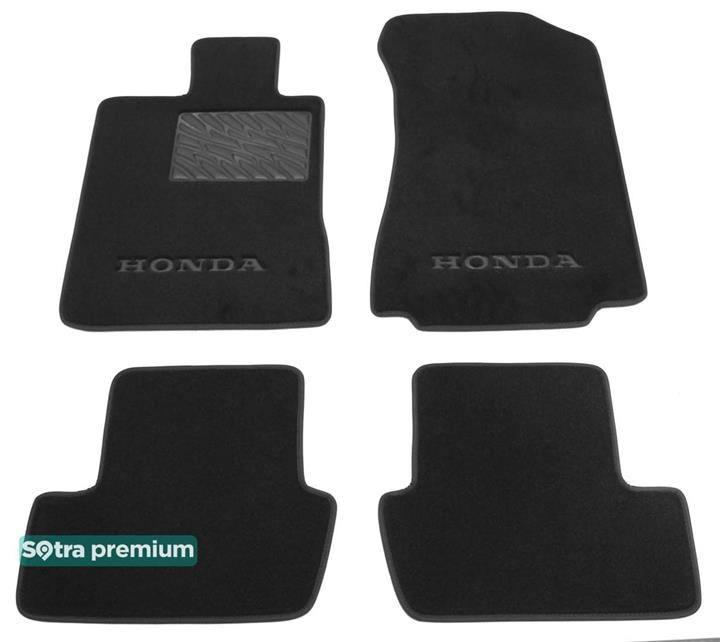 Sotra 07035-CH-BLACK Килимки салону Sotra двошарові чорні для Honda Legend (2009-2010), комплект 07035CHBLACK: Приваблива ціна - Купити у Польщі на 2407.PL!