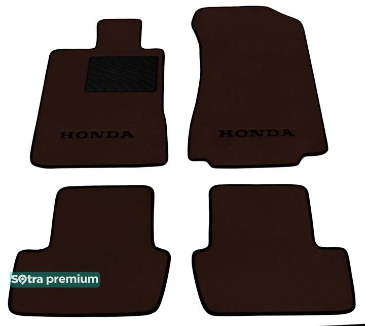 Sotra 07035-CH-CHOCO Interior mats Sotra two-layer brown for Honda Legend (2009-2010), set 07035CHCHOCO: Buy near me in Poland at 2407.PL - Good price!