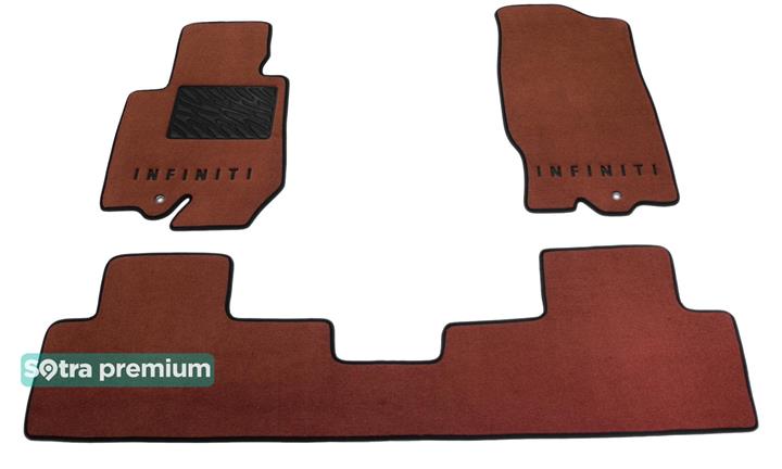 Sotra 07045-CH-TERRA Interior mats Sotra two-layer terracotta for Infiniti Fx / qx70 (2009-), set 07045CHTERRA: Buy near me in Poland at 2407.PL - Good price!