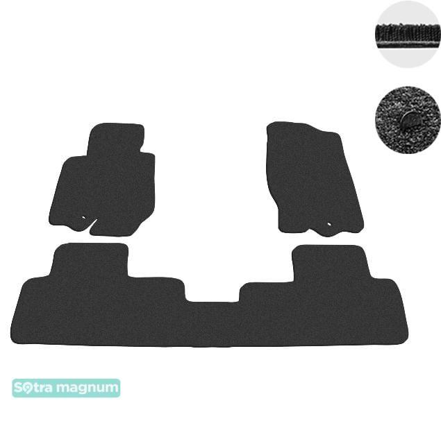 Sotra 07045-MG15-BLACK Interior mats Sotra two-layer black for Infiniti Fx / qx70 (2009-), set 07045MG15BLACK: Buy near me in Poland at 2407.PL - Good price!