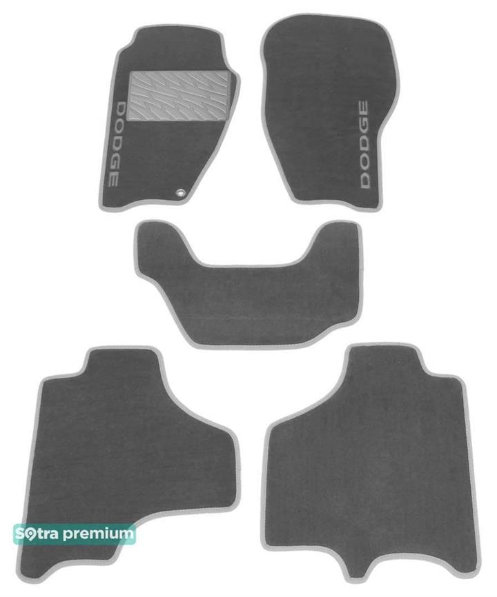 Sotra 07054-CH-GREY Interior mats Sotra two-layer gray for Dodge Nitro (2007-2012), set 07054CHGREY: Buy near me in Poland at 2407.PL - Good price!