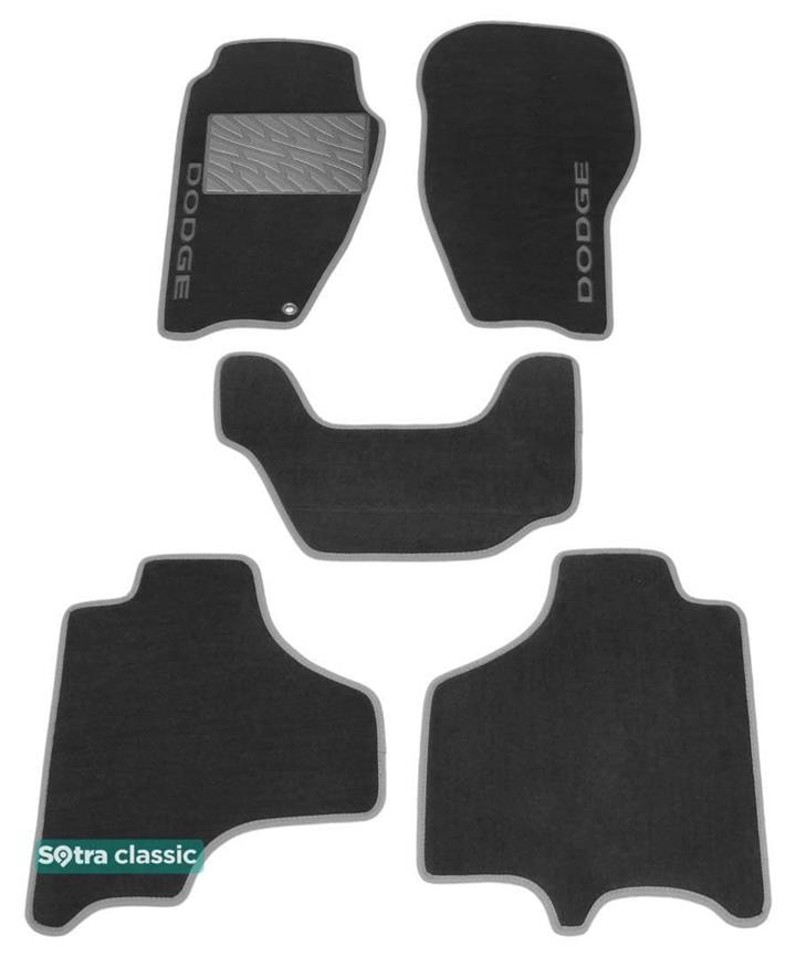 Sotra 07054-GD-GREY Interior mats Sotra two-layer gray for Dodge Nitro (2007-2012), set 07054GDGREY: Buy near me in Poland at 2407.PL - Good price!