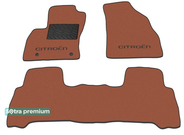 Sotra 07059-CH-TERRA Interior mats Sotra two-layer terracotta for Citroen Nemo (2008-), set 07059CHTERRA: Buy near me in Poland at 2407.PL - Good price!